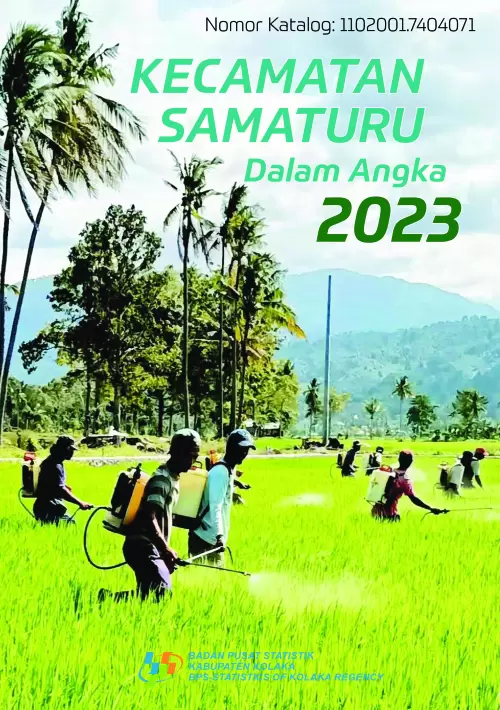 Kecamatan Samaturu Dalam Angka 2023
